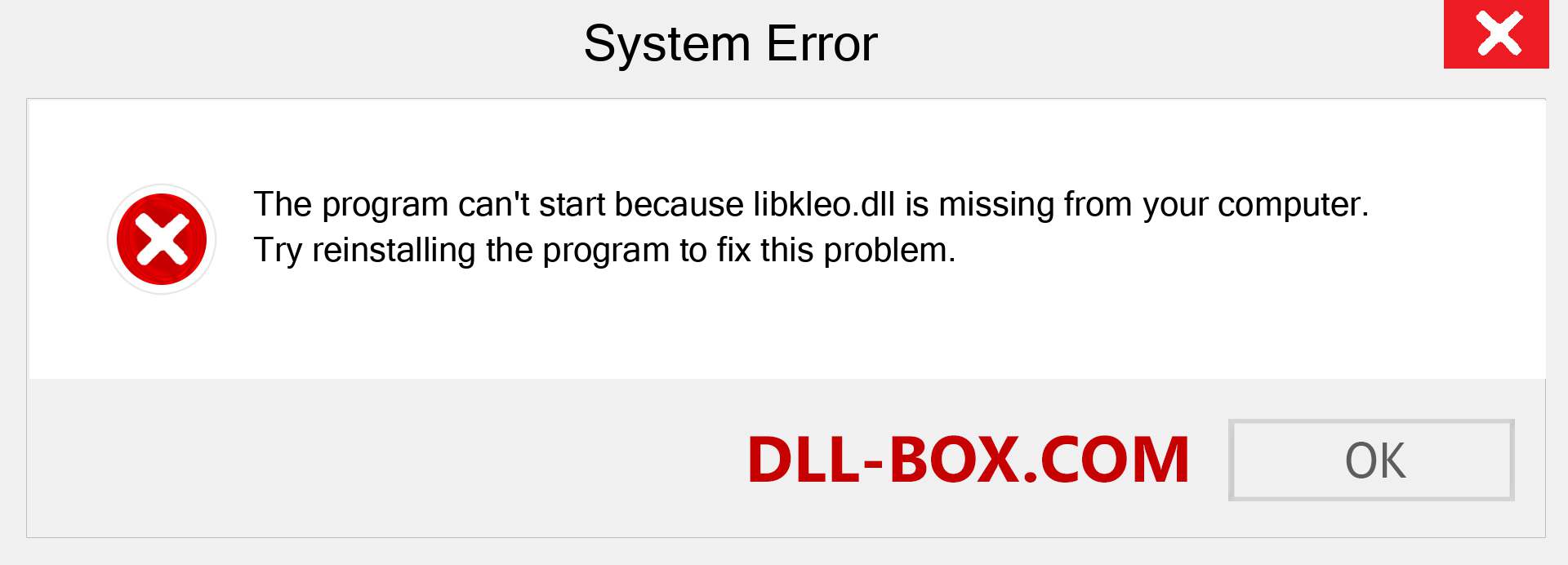  libkleo.dll file is missing?. Download for Windows 7, 8, 10 - Fix  libkleo dll Missing Error on Windows, photos, images